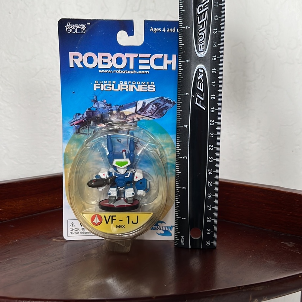 ROBOTECH Super Deformed FIGURINES “VF-1J MAX” - Picture 8 of 9